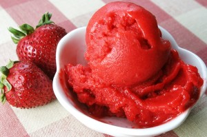 Strawberry-Sorbet